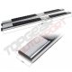 Chevy Silverado 2500HD Extended Cab 2001-2006 Running Boards Stainless 5 Inches