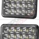 Oldsmobile Starfire 1975-1980 Black Full LED Seal Beam Headlight Conversion Low and High Beams