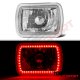 Toyota Tercel 1980-1987 Red SMD LED Sealed Beam Headlight Conversion