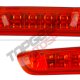 GMC Sierra 2007-2013 Red Full LED Third Brake Light Cargo Light
