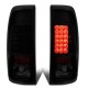 Ford F350 Super Duty 1999-2007 Black Smoked LED Tail Lights
