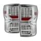 Toyota Tundra 2007-2013 Clear Full LED Tail Lights