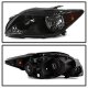 Scion tC 2005-2007 Black Smoked Headlights