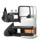 Chevy Silverado 2500HD 2015-2019 White Towing Mirrors LED Lights Power Heated