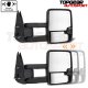 GMC Sierra 1500HD 2003-2006 White Towing Mirrors Clear LED Lights Power Heated