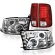 Dodge Ram 2009-2018 Halo Projector Headlights and LED Tail Lights
