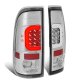 Ford F150 1997-2003 Clear LED Tail Lights C-Tube