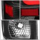 Ford F250 Super Duty 2008-2016 Black LED Tail Lights Red C-Tube