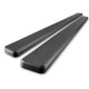 GMC Envoy 2002-2009 iBoard Running Boards Black Aluminum 4 Inch