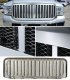 Ford F250 Super Duty 2005-2007 Chrome Mesh Vertical Grille