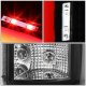 GMC Sierra 3500HD 2007-2014 Black LED Tail Lights Red Tube