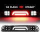 Ford F550 Super Duty 2011-2016 Black Tube Flash LED Third Brake Light