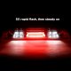 Chevy Silverado 2014-2018 Clear Tube Flash LED Third Brake Light