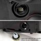 Chevy Suburban 2015-2020 Black Projector Headlights LED DRL