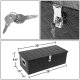 Nissan Frontier 2005-2018 Black Aluminum Truck Tool Box 30 Inches Key Lock