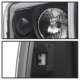 Ford F450 Super Duty 1999-2004 Black Tube DRL Projector Headlights