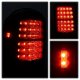 Chevy Suburban 2000-2006 Black Smoked LED Tail Lights