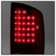 Dodge Ram 2007-2008 Red Clear LED Tail Lights