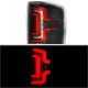 GMC Sierra 3500HD Dually 2015-2018 Black Custom LED Tail Lights Red Tube