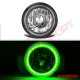 Porsche 911 1969-1986 Green SMD Halo Black Chrome LED Headlights Kit