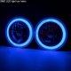 Isuzu Trooper 1984-1986 Blue Halo Tube LED Headlights Kit