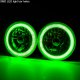 Pontiac Ventura 1972-1977 Green Halo Tube LED Headlights Kit