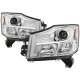 Nissan Armada 2004-2007 LED Tube DRL Projector Headlights