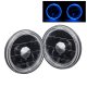 1969 Ford Mustang Blue Halo Black Sealed Beam Headlight Conversion Low Beams