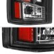 GMC Sierra 2500 1988-1998 Black Tube LED Tail Lights