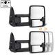 Chevy 2500 Pickup 1988-1998 Chrome Towing Mirrors LED Running Lights Power