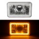 Dodge Challenger 1978-1983 Amber LED Halo Sealed Beam Projector Headlight Conversion
