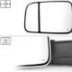 Dodge Ram 2500 2010-2018 Chrome Power Folding Towing Mirrors Clear LED Signal Heated