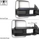 Chevy Silverado 1988-1998 Chrome Power Towing Mirrors Smoked LED Running Lights