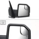 Ford F150 XL 2015-2020 Glossy Black Side Mirrors Power Heated LED Signal