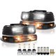 Chevy Suburban 2000-2006 Black Headlights LED Bulbs Complete Kit