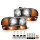 GMC Yukon 2000-2006 Black LED Headlight Bulbs Complete Kit