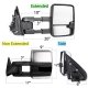 Chevy Silverado 2500HD 2003-2006 Chrome Tow Mirrors Smoked Switchback LED DRL Sequential Signal