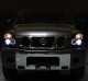 Nissan Titan 2004-2015 Black Halo Projector Headlights