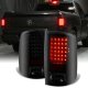 Dodge Ram 2500 2010-2018 Black Smoked LED Tail Lights