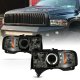 Dodge Ram 3500 1994-2001 Smoked Halo Projector Headlights with LED