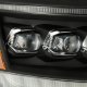 Dodge Ram 2006-2008 Black LED Quad Projector Headlights DRL Dynamic Signal