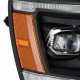 Dodge Ram 2006-2008 Black LED Quad Projector Headlights DRL Dynamic Signal