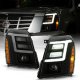 Cadillac Escalade 2007-2014 Black Smoked Projector Headlights