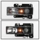 GMC Sierra 3500 1988-1998 Black Projector Headlights