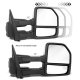 Ford F450 Super Duty 2017-2022 White Power Folding Towing Mirrors Heated LED Signal
