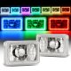 Chevy Cavalier 1984-1987 Color LED Halo Sealed Beam Headlight Conversion