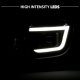 Chevy Camaro 2010-2013 Black LED DRL Projector Headlights