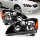 Nissan Altima 2002-2004 Black Headlights