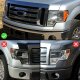 Ford F150 2009-2014 Black Projector Headlights LED DRL A4