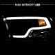 Dodge Ram 2009-2018 Black DRL Projector Headlights